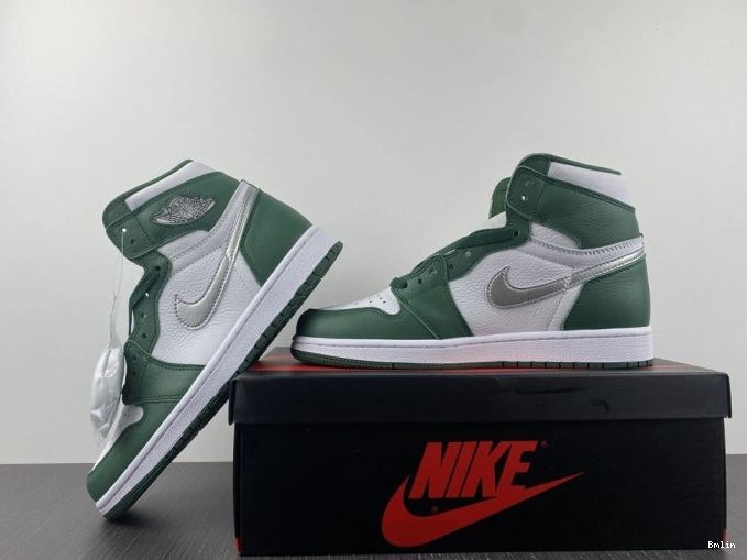 Bmlin Shoes DZ5485-303 High Green 1 Gorge OG Jordan Air 0707